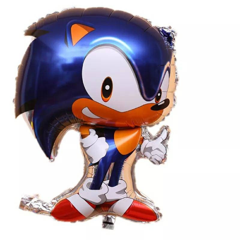 Sonic The Hedgehog Theme 5Th Birthday Balloons, Party Decorations