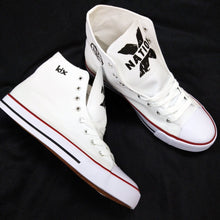 画像をギャラリービューアに読み込む, Hebrew Israelite Custom X Nation Hip Hop Shoes, like All Stars
