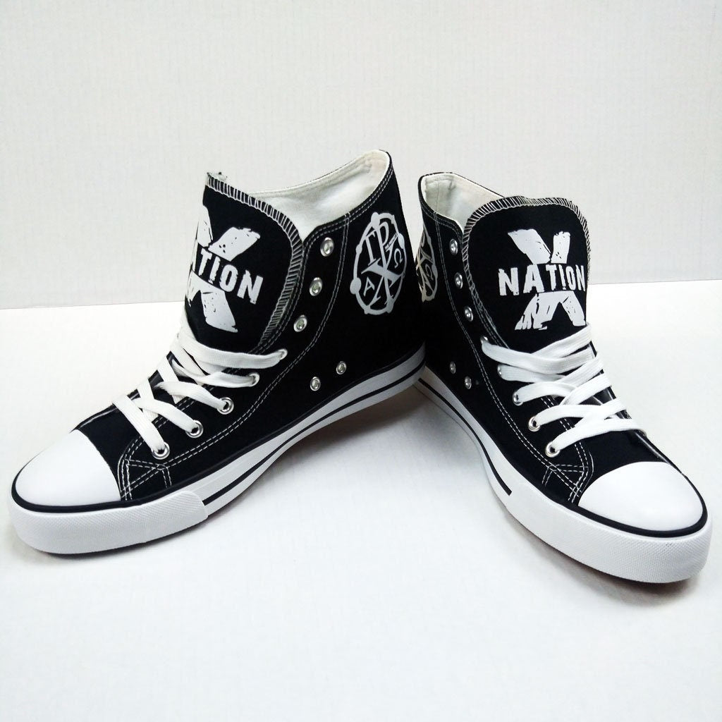 Hebrew Israelite Custom X Nation Hip Hop Shoes, like All Stars