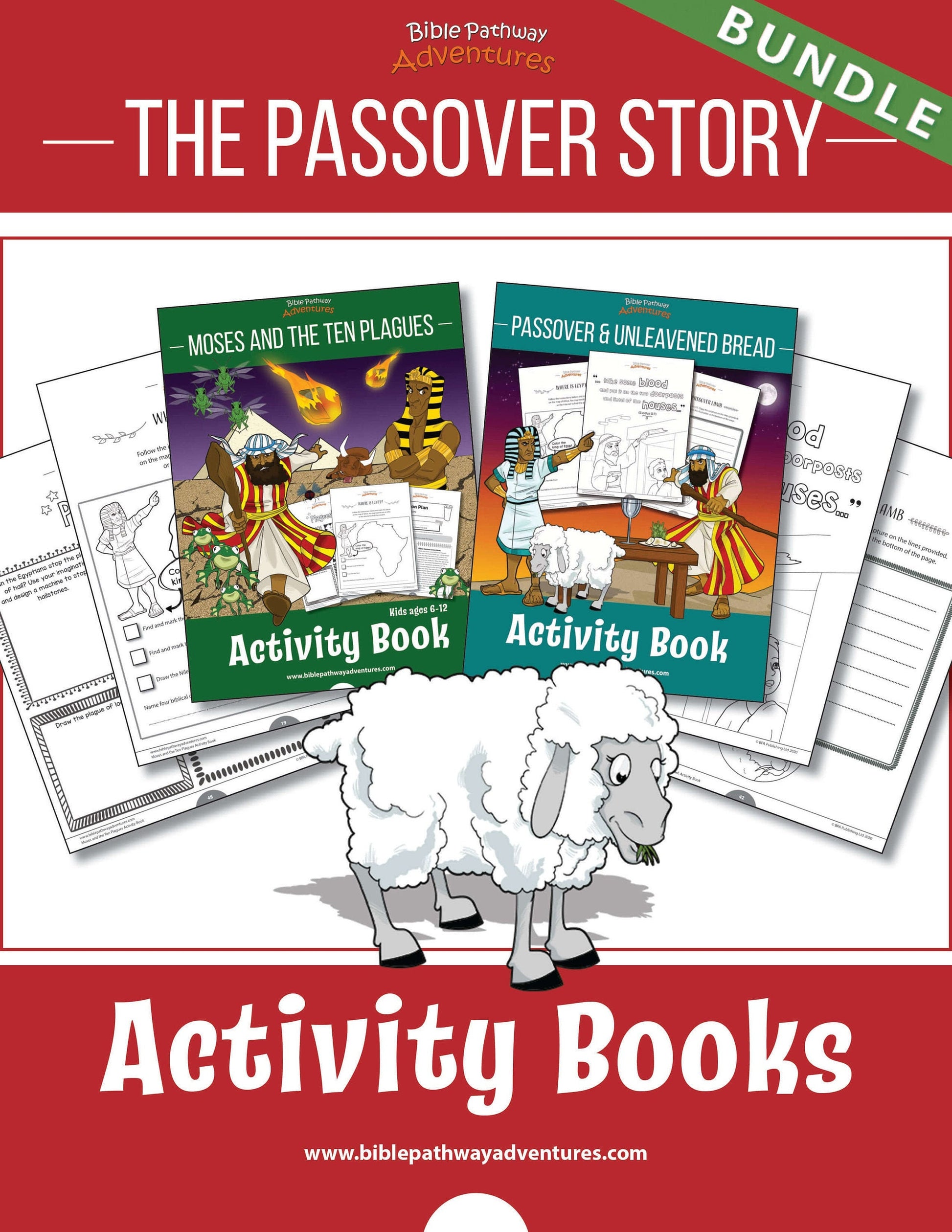 The Passover Story Activity Lesson Book