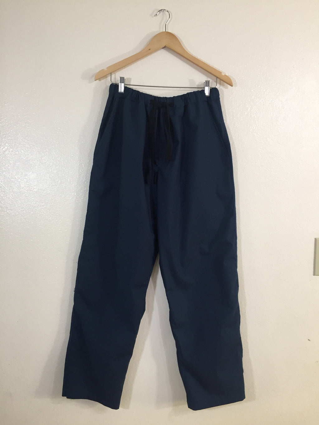 3 Pc Navy Blue Set with Gold embroidery