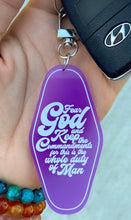 Load image into Gallery viewer, Keychain Ecclesiastes 12:13
