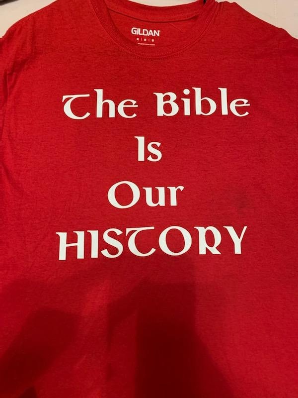 The bible is our history Israelite T-Shirt