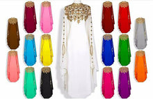 Load image into Gallery viewer, Evening Islamic Modern Elegant Dubai Moroccan Caftan Arabic Maxi Floor Length Dresses
