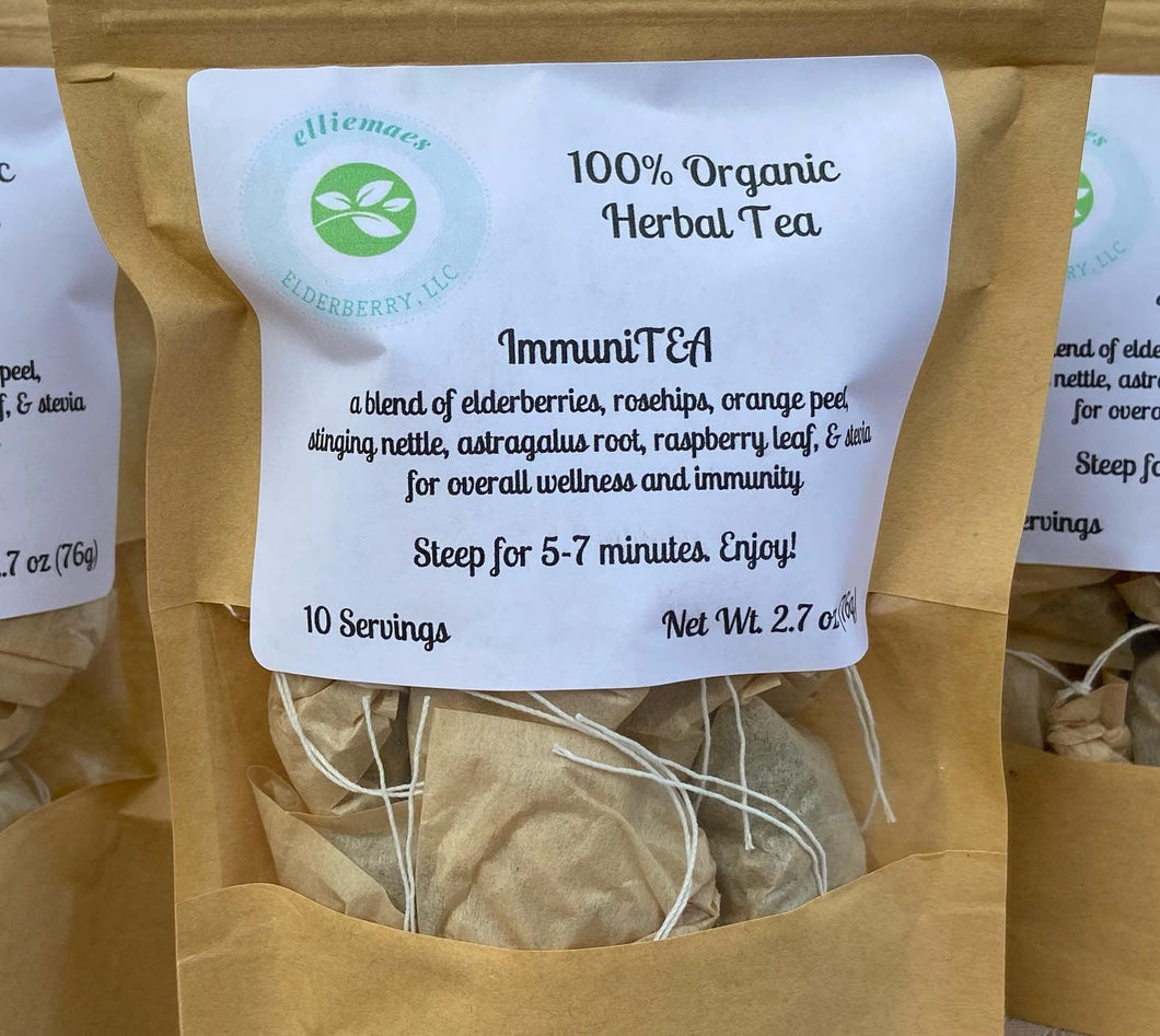 ImmuniTEA 100% Organic Herbal Tea Blend