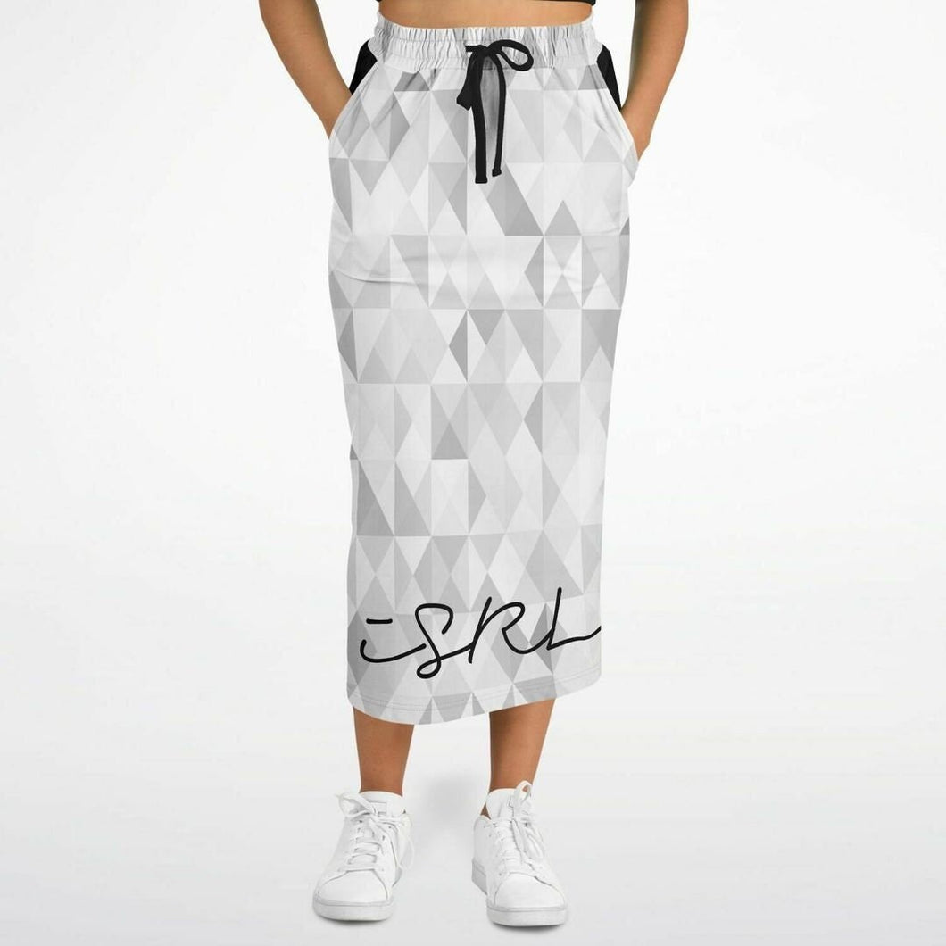 Hebrew Israelite Glacier Geo Pattern Tribal Artwork Skirt