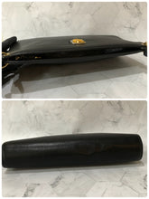 画像をギャラリービューアに読み込む, Vintage Christian Dior Shoulder Bag Authentic Black Leather Clutch
