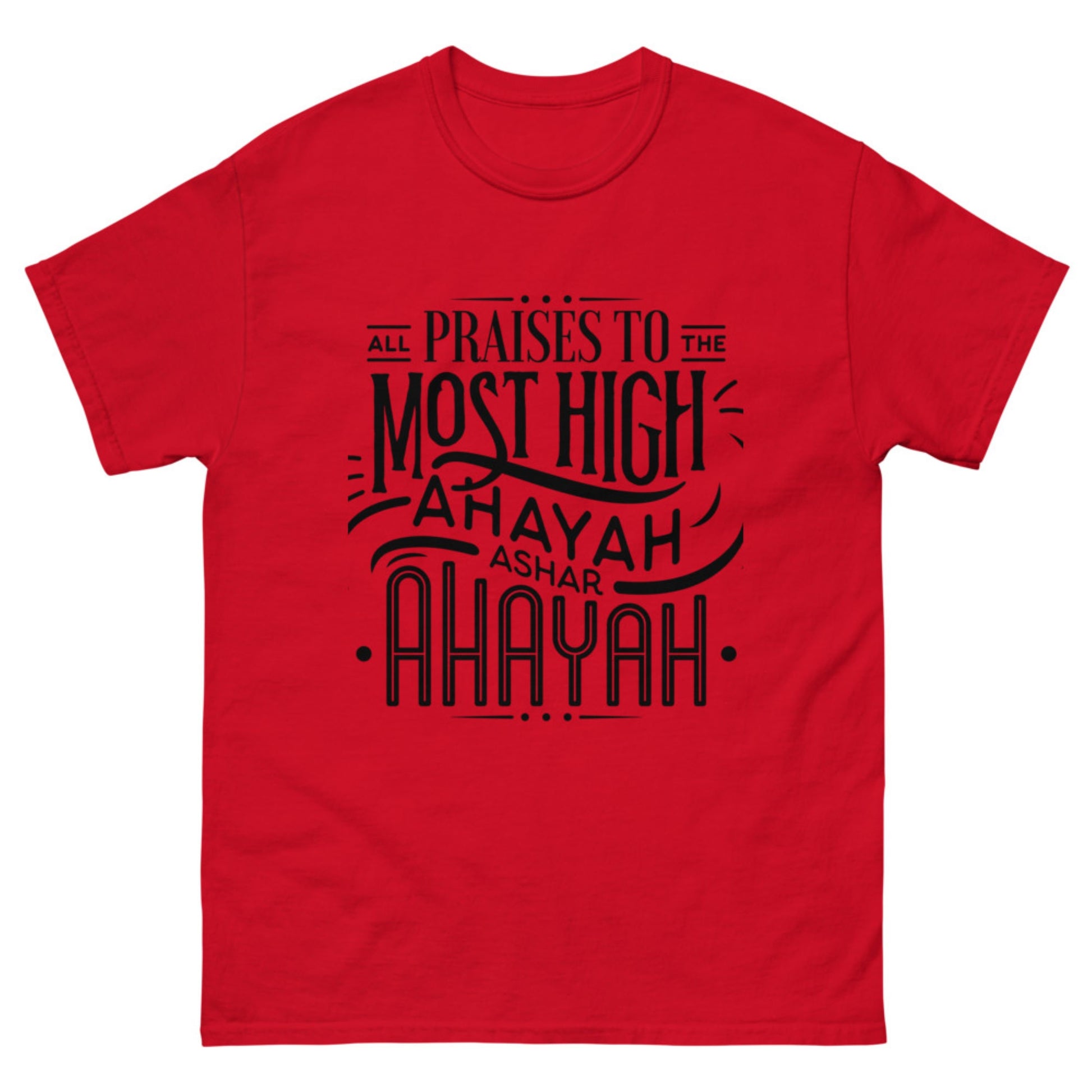 Men's Ahayah (I AM) Hebrew T-Shirt