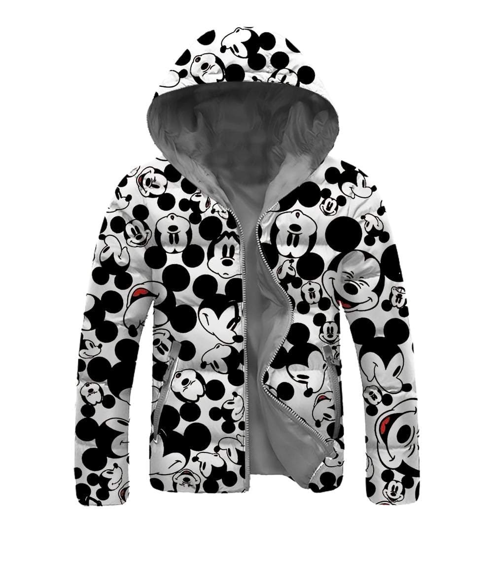 Disney Black White Mickey Mouse Jacket