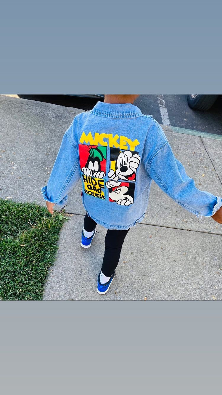 Disney Mickey & Friends Jean Jacket