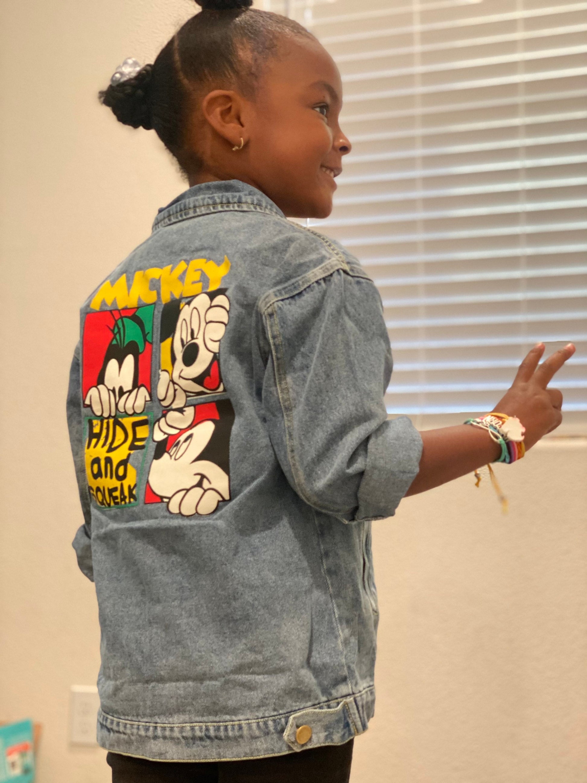 Disney Mickey & Friends Jean Jacket