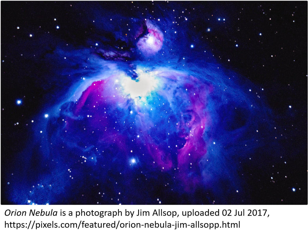 Black Orion Nebula 8mm-6mm Tungsten Outer Space Ring