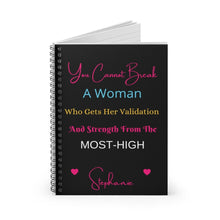 Load image into Gallery viewer, Daughter Of The Most High, APTTMH, Custom Spiral Notebook
