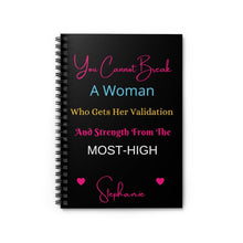 Load image into Gallery viewer, Daughter Of The Most High, APTTMH, Custom Spiral Notebook
