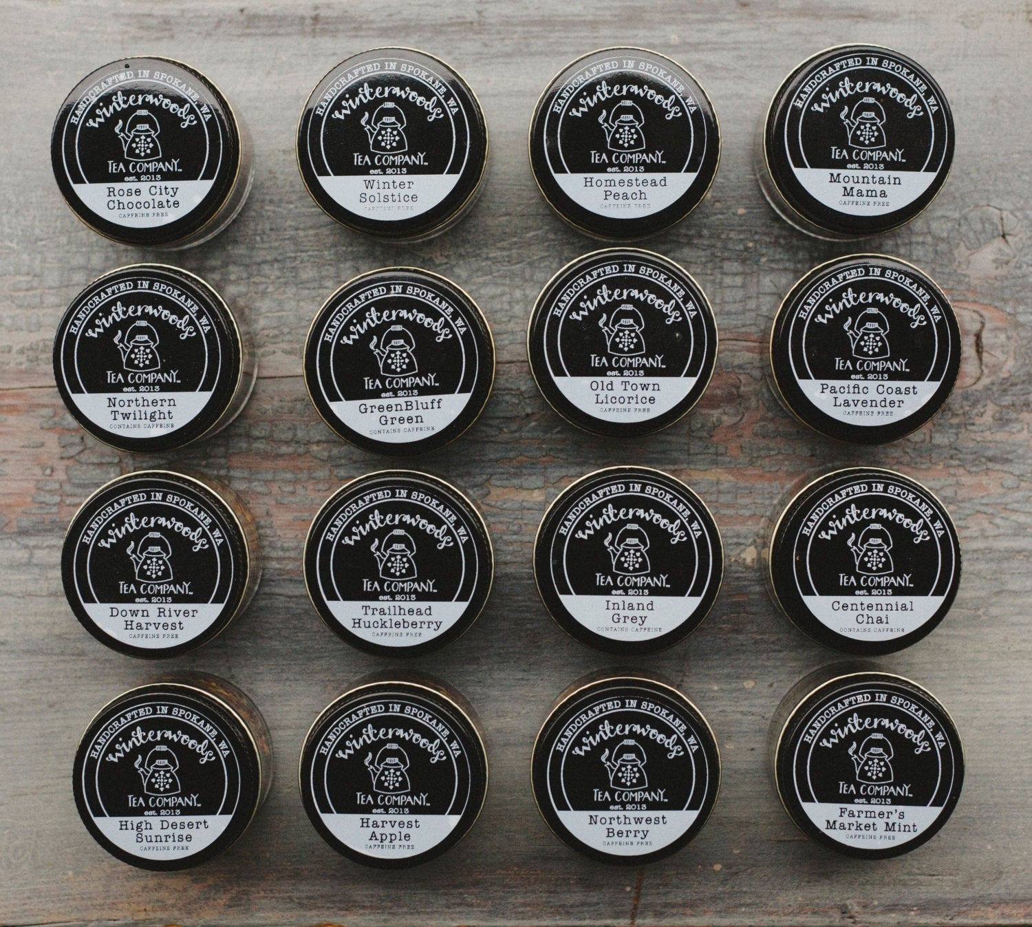 Tea Trio | ORGANIC Loose Leaf Tea Samplers | Beautiful Glass Jar Samplers  | Tea Gift