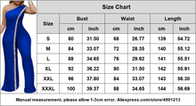 Load image into Gallery viewer, Women African Off-The-Shoulder Casual Dashiki Jumpsuit - slvhasitall
