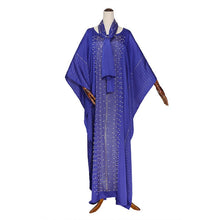 Load image into Gallery viewer, Handmade African Dashiki Dresses With Head Scarf
