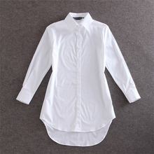 Load image into Gallery viewer, Women&#39;s Plus Size 4xL 5XL Long Sleeve Solid Blouse Shirt - slvhasitall
