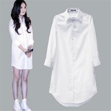 Load image into Gallery viewer, Women&#39;s Plus Size 4xL 5XL Long Sleeve Solid Blouse Shirt - slvhasitall
