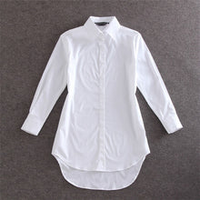 Load image into Gallery viewer, Women&#39;s Plus Size 4xL 5XL Long Sleeve Solid Blouse Shirt - slvhasitall
