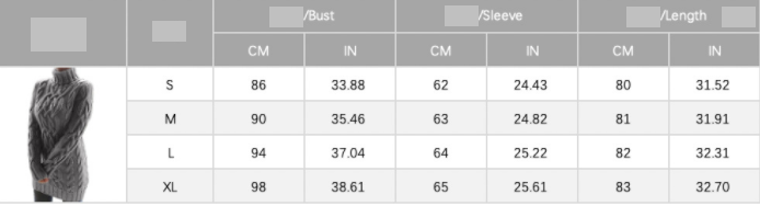 Turtleneck Sweater Top Knit Harajuku Clothing Fall Winter Khaki