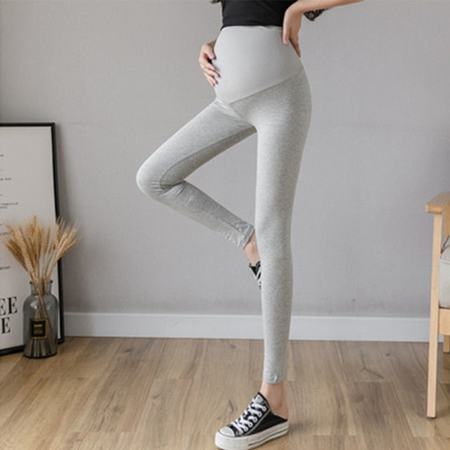 Maternity Leggings Cotton leggings For Pregnancy Women