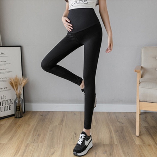 Maternity Leggings Cotton leggings For Pregnancy Women