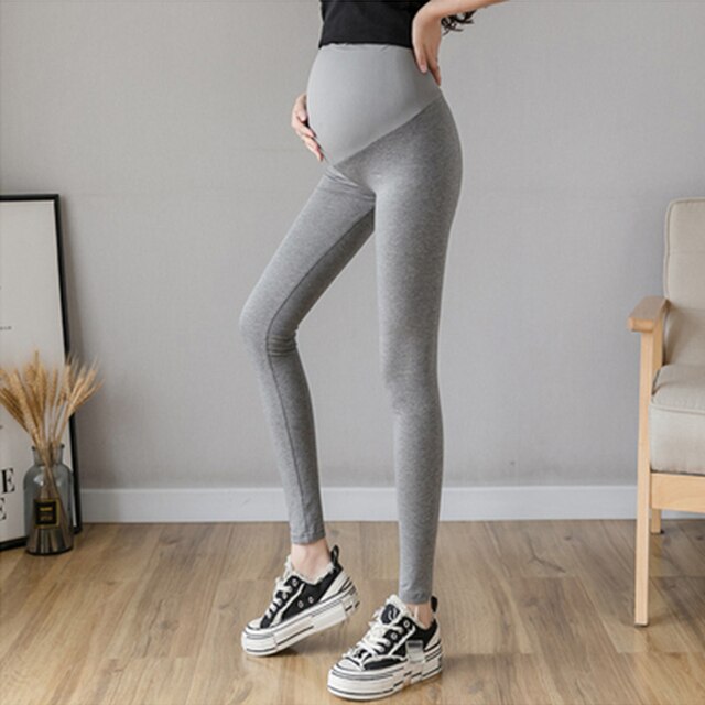 Maternity Leggings Cotton leggings For Pregnancy Women