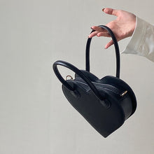 Load image into Gallery viewer, Vintage Cool Girls Love Heart  Small  Black Tote Purse
