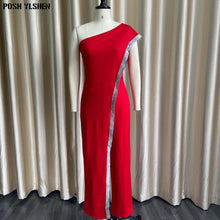 Load image into Gallery viewer, Women African Off-The-Shoulder Casual Dashiki Jumpsuit - slvhasitall
