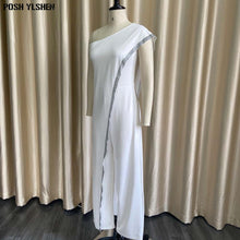 Load image into Gallery viewer, Women African Off-The-Shoulder Casual Dashiki Jumpsuit - slvhasitall
