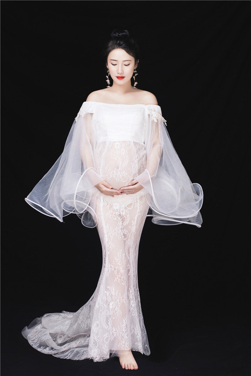 Sexy Maternity Dresses photography maternity lace dress props pphoto shooting woman pregnancy dress many styles to choose